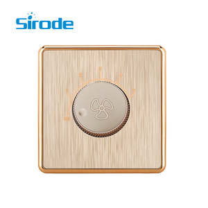 Sirode serie T3 estándar británico moderno Color dorado lujo 1 Gang 13A multifunción 2USB enchufes de pared eléctricos para el hogar