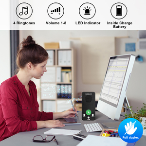 Timbre de intercomunicación de largo alcance, intercomunicador de Voz bidireccional, sistema de comunicación inalámbrico para restaurante - Product Image 5
