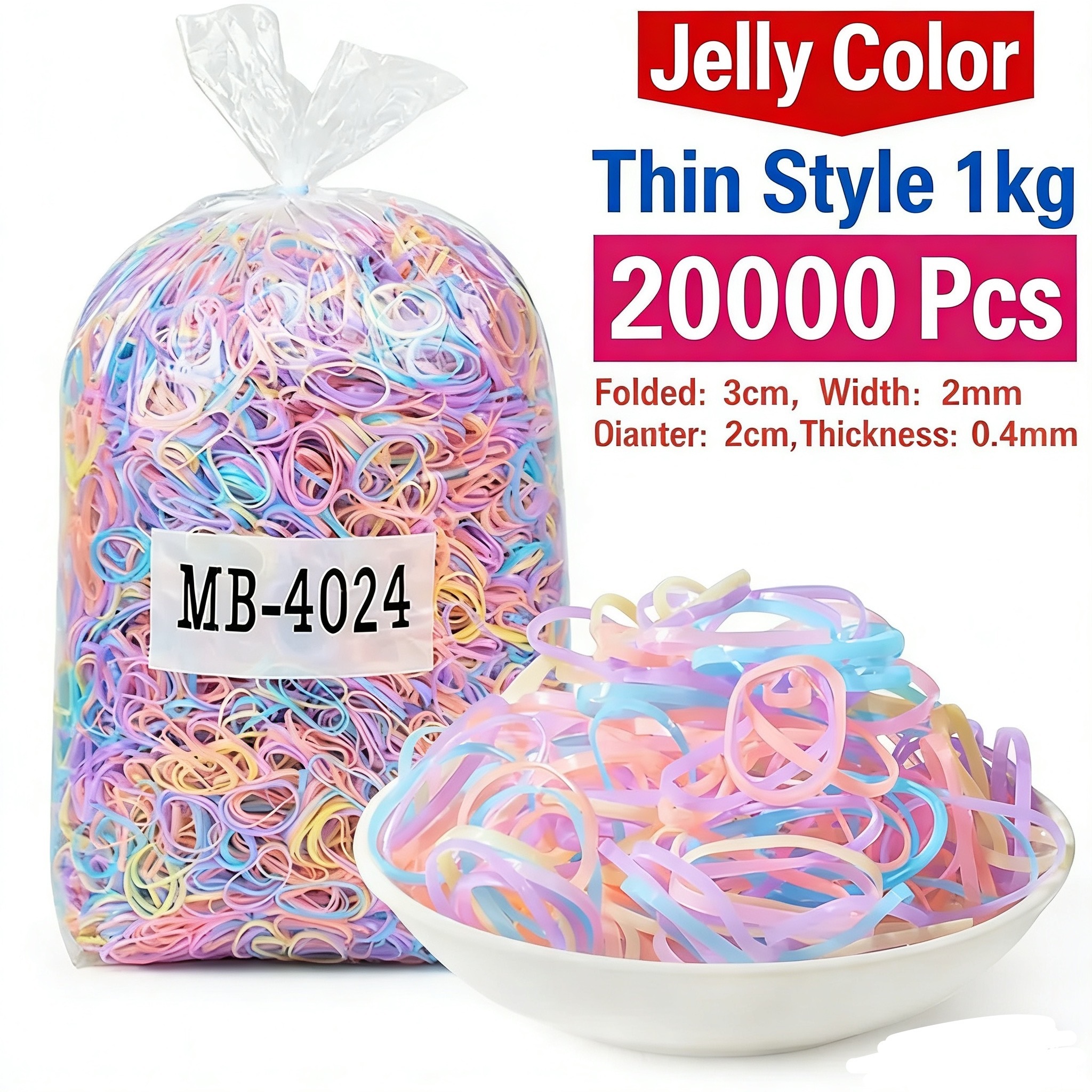 Colore gelatina classico di taglia media