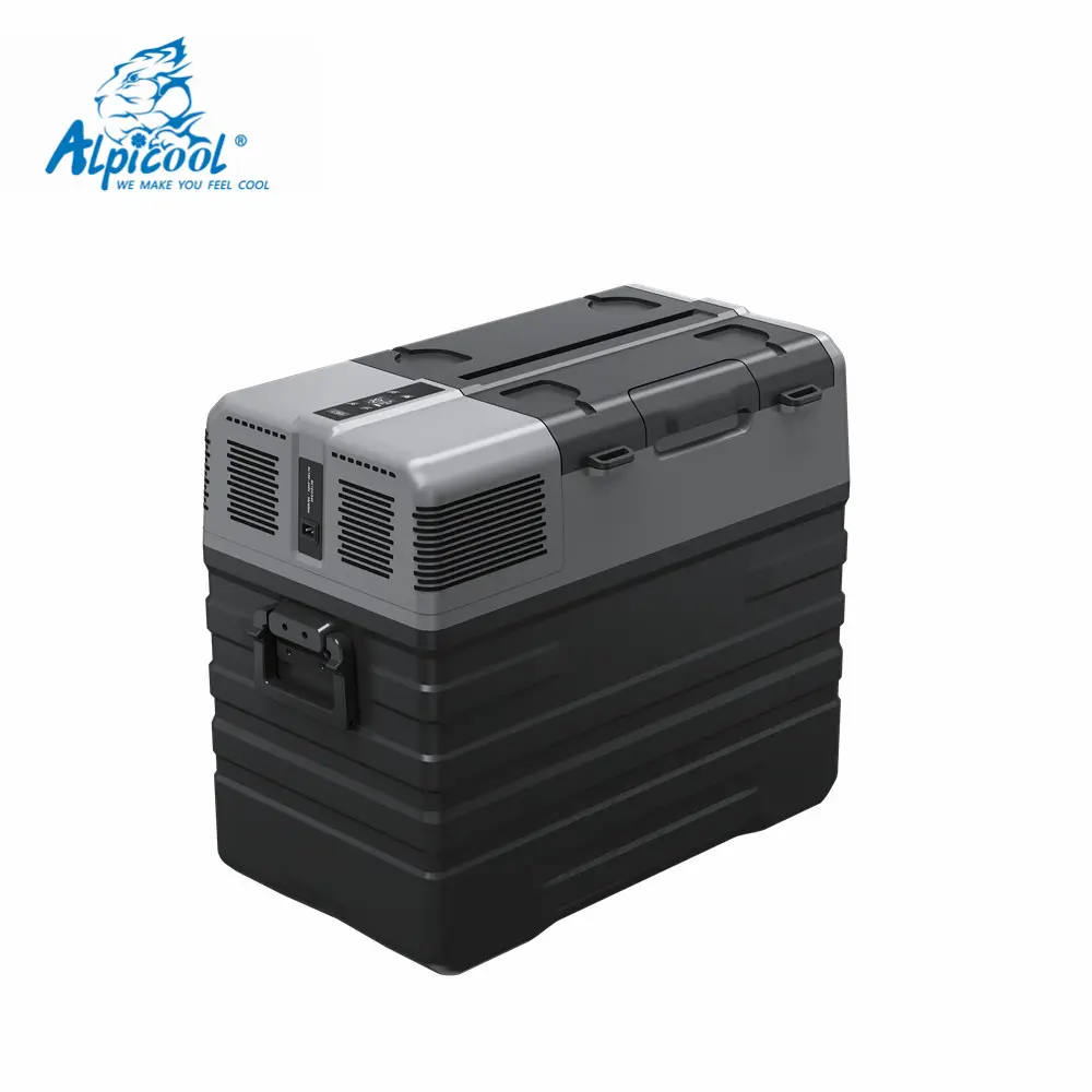 Alpicool NX62 mobile 62L mini frigo auto frigorifero frigorifero portatile congelatore 12v dc compressore frigorifero con ruote e maniglia