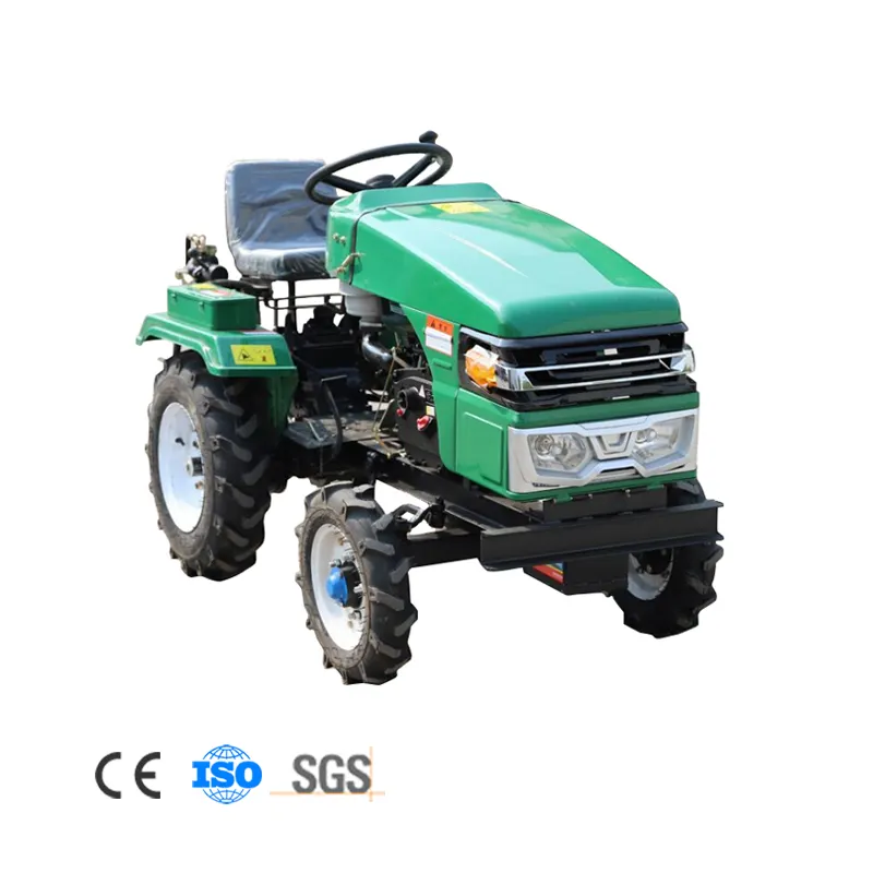 Mini tracteur agricole-jardin 18 hp, utilisé dans les campings, différents formations