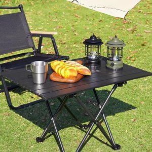 Di động ngoài trời ban công dễ dàng có thể gập lại nhà bếp ăn hình chữ nhật bảng phục vụ tiệc dã ngoại nhựa Gấp Cắm Trại Mỹ - Product Image 4