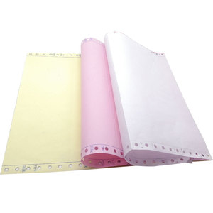 Papel continuo de ordenador impreso de alta calidad de fábrica, papel sin carbón, formas de ordenador