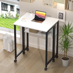 Escritorios plegables para computadora, mesa para computadora portátil, pequeña mesa plegable para juegos, computadora portátil, escritorio para el hogar, marco de Metal, pequeña mesa plegable para computadora portátil - Product Image 5