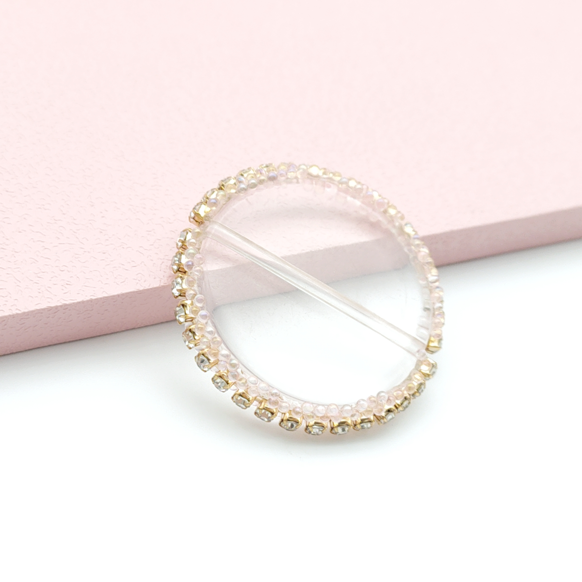 34mm Blingbling rose