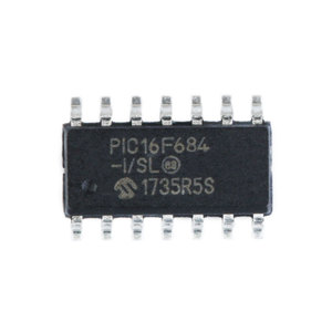 PIC16F684-I/SL SOP14 IC8ビットマイクロコントローラーMCU3.5KB 128 RAM 12 I/O PIC16F684 - Product Image 1