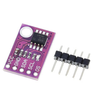 LM75 LM75A温度センサー高速I2Cインターフェイス高精度開発ボードモジュール - Product Image 2