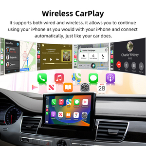 Décodeur CarPlay Rhythm pour Audi A8 MMI 3G 2012 2015, <span class=keywords><strong>Android</strong></span> Auto sans fil et filaire, commande vocale intelligente, divertissement en ligne - Product Image 4