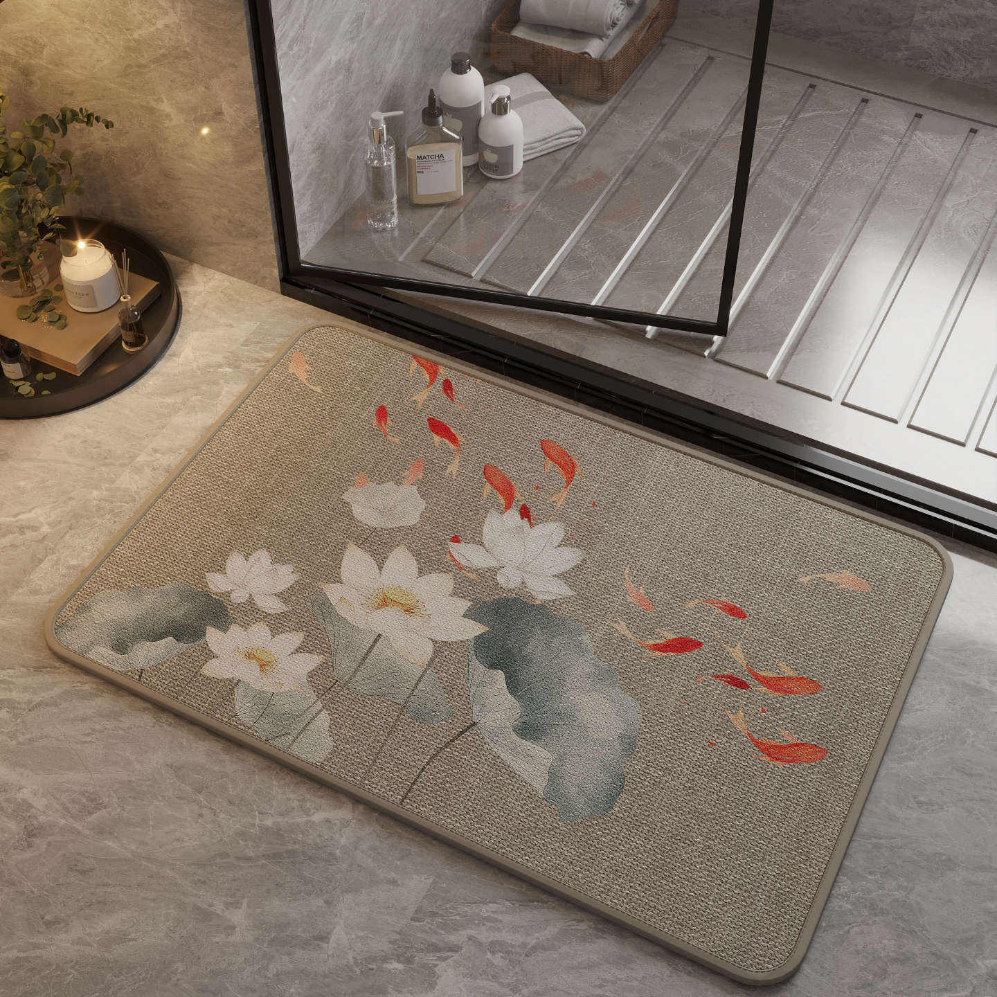 Amusez-vous à pêcher dans l'étang aux lotus