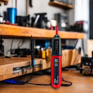 <strong>V</strong>&amp;A VA6816 CAT III 400V Voltage Tester LED/LCD Display for AC and DC Voltage up to 400 Volts Reliable Voltage Detector - Product Image 3