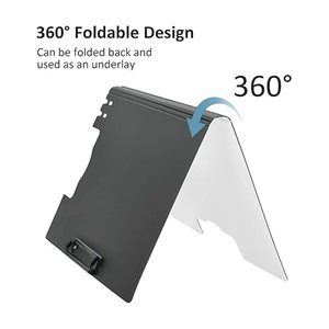 Thư mục | đôi kim loại thư mục có thể gập lại chất kết dính | với hộp đựng bút | Thích hợp cho văn phòng và trường học lớp học - Product Image 6