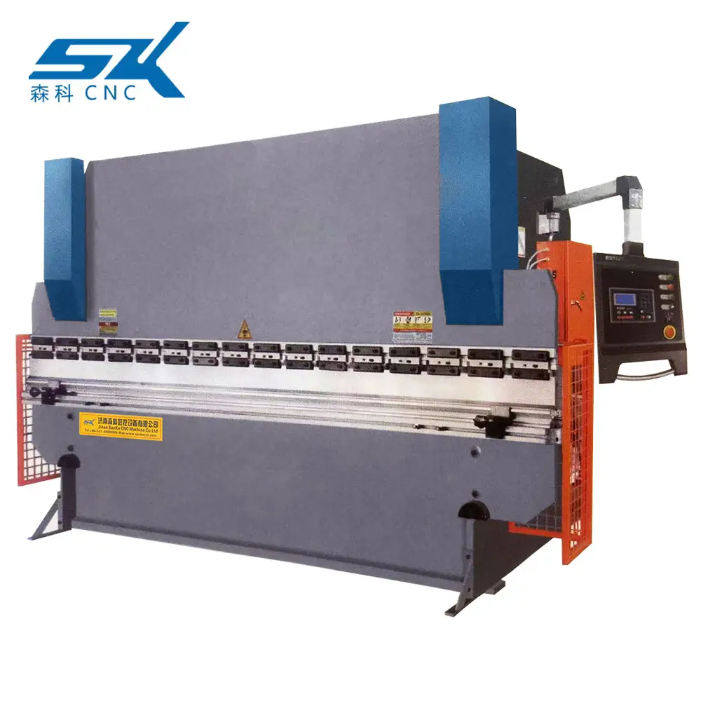 Máquina dobradeira hidráulica CNC para chapa metálica de mesa, 2-10 mm, 2500 mm de comprimento e espessura, chapa de aço 250t