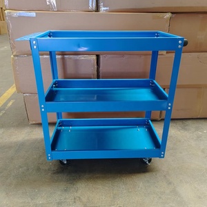 รถเข็นเครื่องมืออเนกประสงค์มี3ถาดสำหรับจัดเก็บเครื่องมือ - Product Image 6