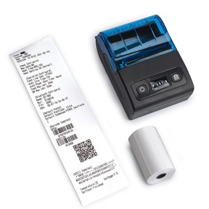 Impresora térmica de recibos Pos de 58mm Impresora de boletos de tienda económica en varios idiomas para computadora de teléfono Android Ios - Product Image 3