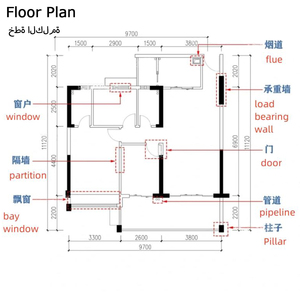 三海三维渲染建筑设计平面图房屋建筑现代建筑设计服务先进概念别墅家居 - Product Image 5