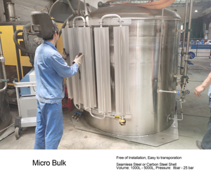 ASME veya GB standart sıvı karbon dioksit CO2 tankı - Product Image 4