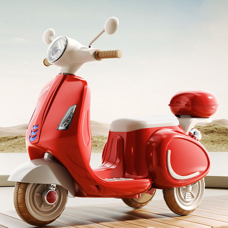 Rouge, simple moteur, 6V 4.5A
