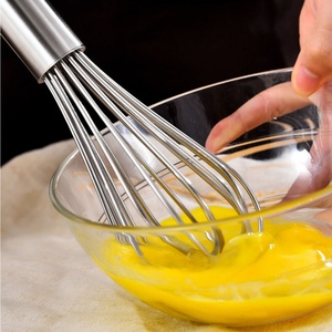 Công Cụ Nướng Nhiều Kích Cỡ Thép Không Gỉ Hướng Dẫn Sử Dụng Mixer <span class=keywords><strong>Whisk</strong></span> Nhiệm Vụ Nặng Nề Trứng Đánh Trứng Cho Nướng Và Pha Trộn - Product Image 3