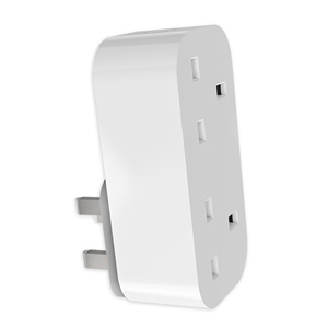 Venta caliente británico Alexa 13A Tuya WiFi Reino Unido Extensión multifunción toma de corriente inteligente enchufe con eléctrico - Product Image 5