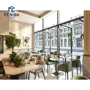 Bán buôn cà phê đồ nội thất cửa hàng trà cà phê kiosk 3D thiết kế ý tưởng Mall cà phê bằng gỗ thanh kiosk thiết kế trong nhà - Product Image 2