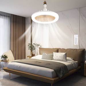 Ventilatori da soffitto promozionali luci a Led telecomando E27 luce per ventilatore da remoto da soggiorno multifunzione - Product Image 3