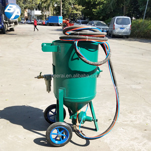 Yüksek basınçlı kumlama tankı endüstriyel pas temizleme boya kaldırma BA-500S uzaktan kumanda kumlama makinesi - Product Image 4