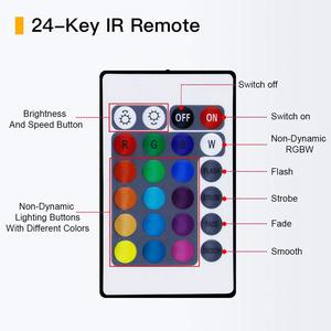 LED WiFi 4-pin RGB <strong>Controller</strong>, <strong>Light</strong> Strip <strong>Control</strong> Box WiFi IR Wireless Remote <strong>Control</strong> Suitable for All 4-pin 10mm Strip <strong>Lights</strong> - Product Image 4