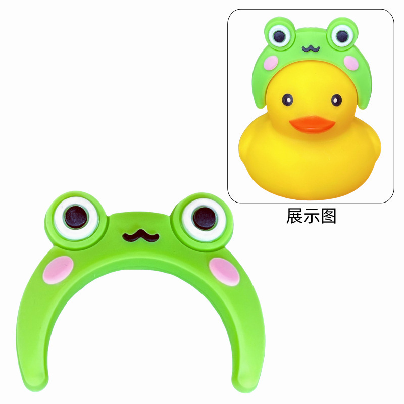 1 frog headpiece with adhesive backing