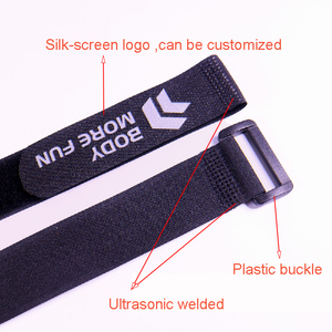 Correas de seguridad de gancho y bucle de calidad de agarre fuerte multiusos OEM de estilo popular
