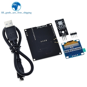 TZT ESP8266ウェザーステーションDIYキットIOTスターターキット (Arduino用) 、0.96OLEDディスプレイD1MINIワイヤレスWIFI Bluetoothモジュール