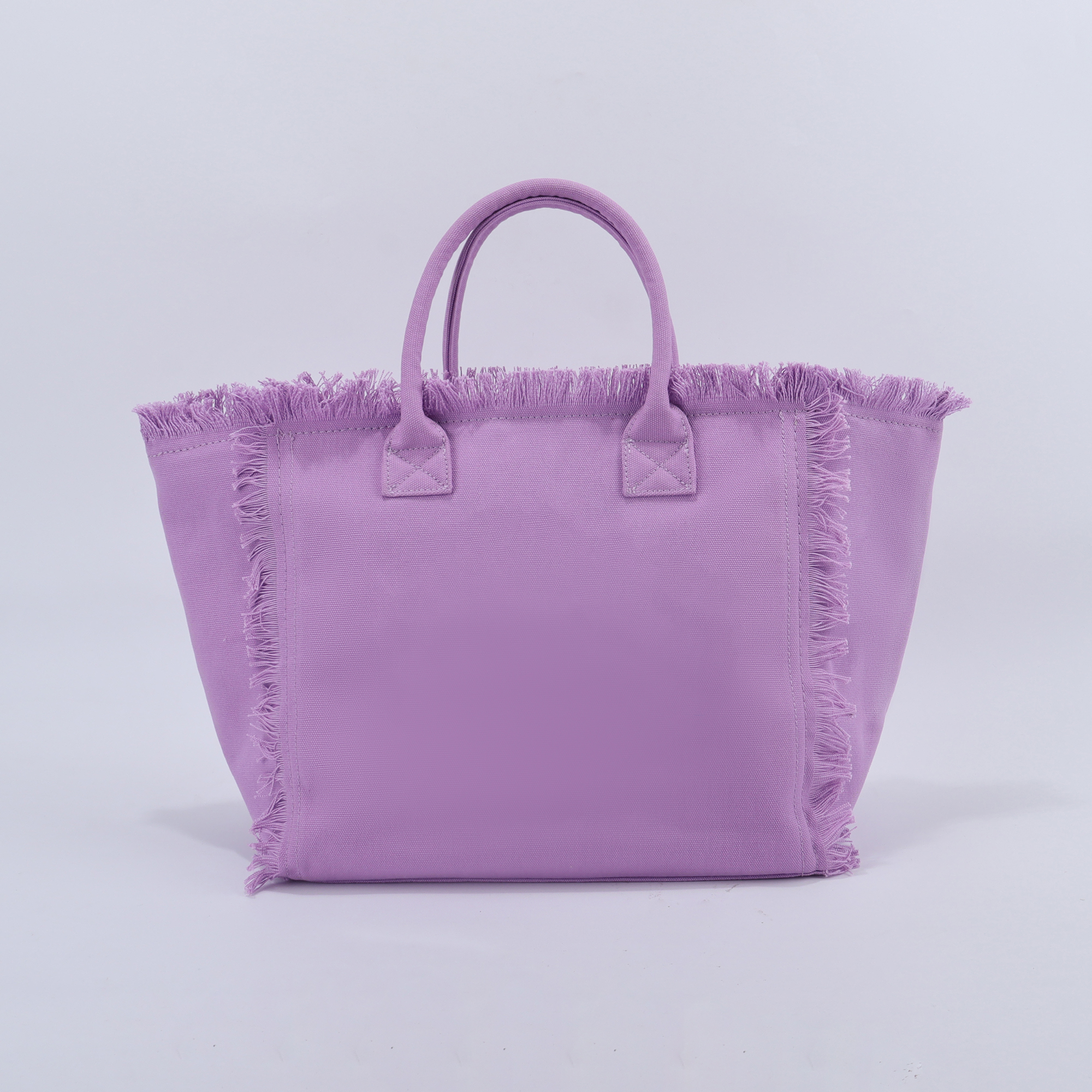 Purple tote bag