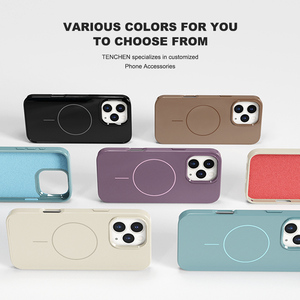 Resmi TPU manyetizma yumuşak cilt hissi Iphone Samsung için güçlü manyetik telefon kapak kabukları ile cep telefonu kılıfları - Product Image 4