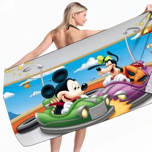 Wholesale Logo Microfiber Anime Beach <strong>Towel</strong> for Handtuch Aus 100% Baumwolle Mikro Faser - Product Image 6