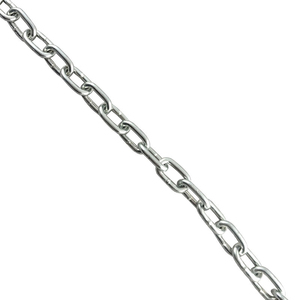 Din 5685A/C galvanizli uzun bağlantı veya kısa baklalı zinciri - Product Image 2