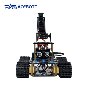 ACEBOTT Explorer serie 4WD serbatoio Smart Car Starter Kit con istruzione a vapore e apprendimento Robot per Arduino Kit compatibile - Product Image 2