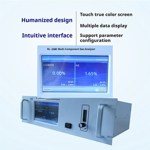 Runlai U500 çok gaz analizörü O2 CO CO2 CH4 H2 H2S NH3 DP CnHm Tester gaz dedektörü özelleştirilebilir cihaz - Product Image 3