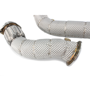 M2C F87สเตนเลสสตีลแบบตรง3.0ตัน/M2 downpipe สำหรับ BMW ท่อไอเสียรถยนต์ระบบชิ้นส่วนรถยนต์ - Product Image 5