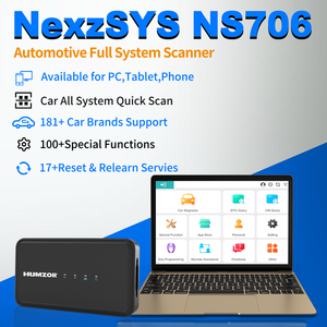 Strumento diagnostico automatico Humzor NS 706 OBD2 strumento per Auto con funzione speciale e funzione di programmazione chiave - Product Image 3