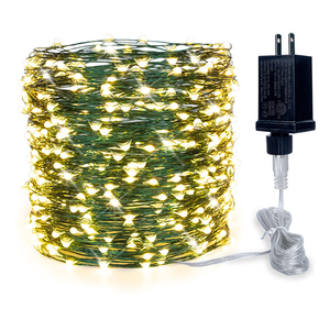 24V spina 30 50 100 120 200 metri <span class=keywords><strong>Led</strong></span> ghirlanda luci fata albero di natale decorazione giardino luce di festa del nuovo anno