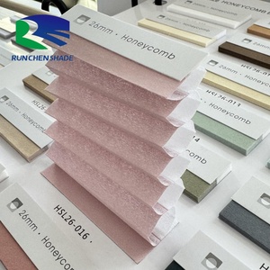 Mükemmel uyum elektrikli hücresel tonları bahar petek tonları kapılar için sürgülü pencereler dikey desen dahili pencere tonları - Product Image 1
