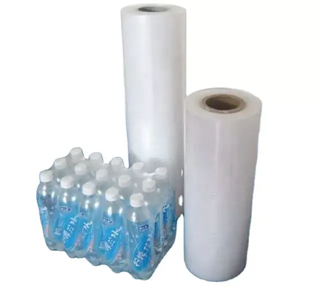 Ambalaj Bottlepe için fabrika özelleştirilmiş su geçirmez plastik pe ısı Shrink Film