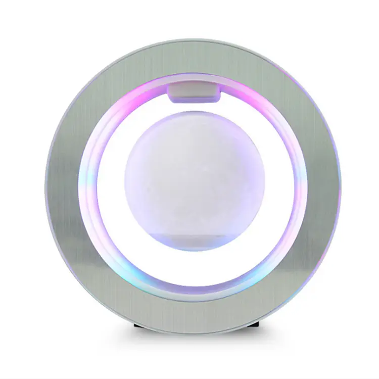 Светодиодное освещение магнитное 6 "круглой формы многоцветный изменяющий 3D печать светодиодный лунный светильник Ночной свет