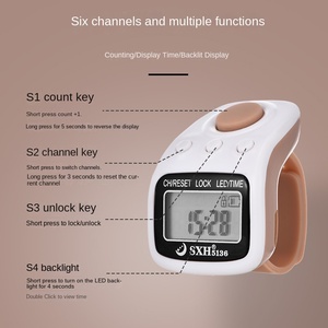 Multi-funzione digitale LED contatore con Display luminoso può essere carica-iOS funzione di sistema di funzionamento sveglia - Product Image 3