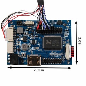 Placa de controlador de Monitor Lcd de Tv Universal, interfaz de Audio, tablero de anuncios para resolución 1280X800, pantalla Lcd Tft - Product Image 2