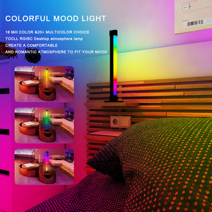12ฉากเพลงโหมดแสงรอบเกมสมาร์ท Rgb Led Light Flow Light Bar พร้อมการควบคุมแอพ BT