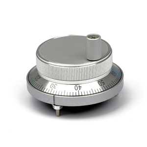 60MM Stainless Steel Handwheel <strong>Encoder</strong> 25/100 PPR <strong>CNC</strong> <strong>Machine</strong> <strong>Tool</strong> Incremental Rotary <strong>Encoder</strong> Complementary Type Output <strong>Encoder</strong>