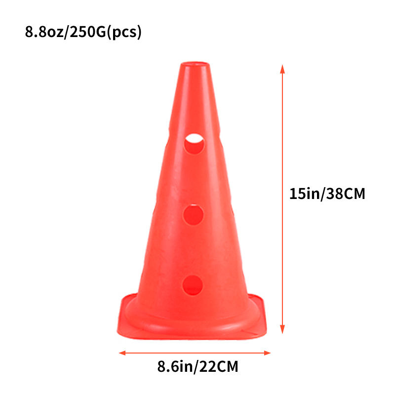 Conos de 38 cm con agujero