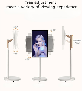Android System Moveable 27'' <strong>32</strong>'' <strong>Lcd</strong> Monitor With Totable Tilt Metal Stand Popular for Home Fitness Work Entertainment - Product Image 6