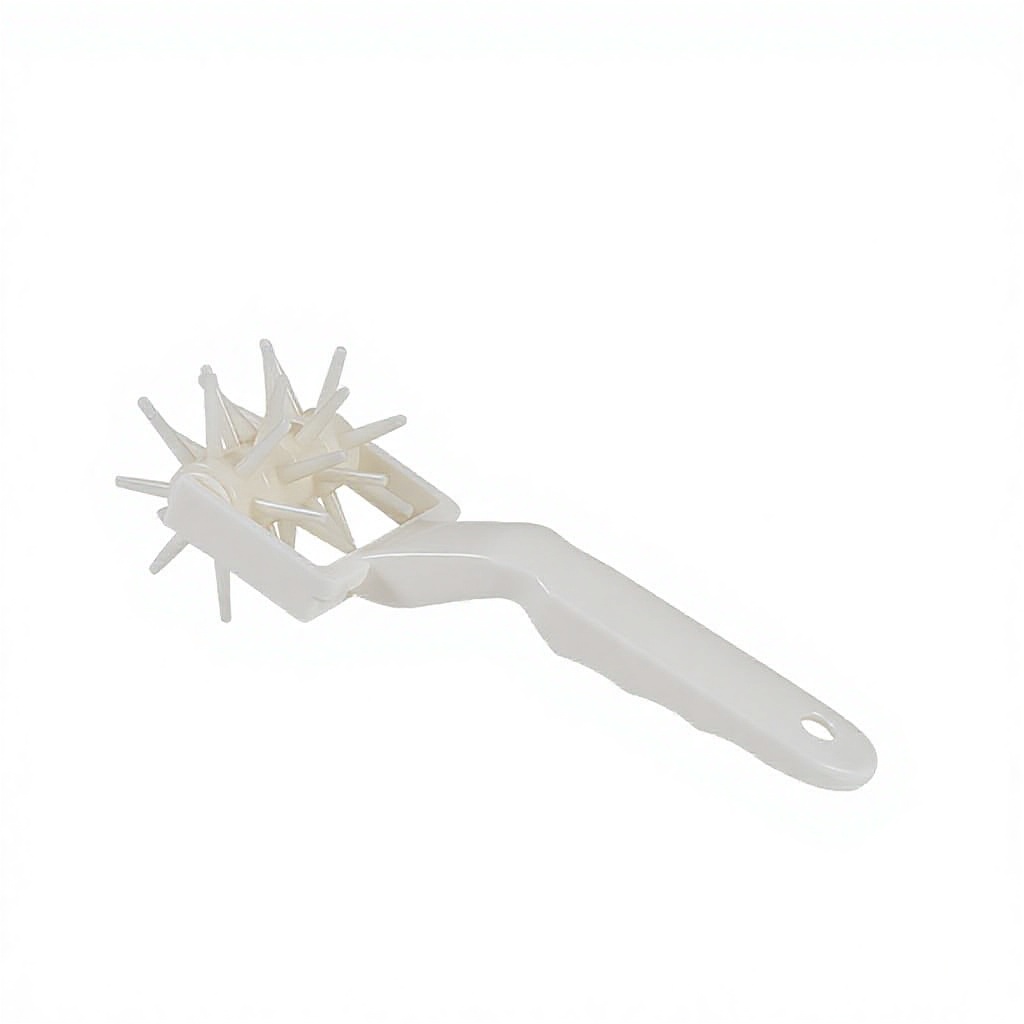White Opp bagged-spiked net knife small
