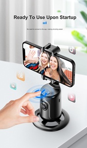 P 01 pro 360 akıllı yüz tanıma kamera ızgarası bir Tripod Gimbal sabitleyici ile 360 yatay ve dikey çekim - Product Image 4